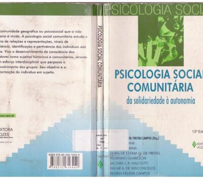 خرید و دانلود نسخه کامل کتاب Psicologia Social Comunitária: da solidariedade à autonomia