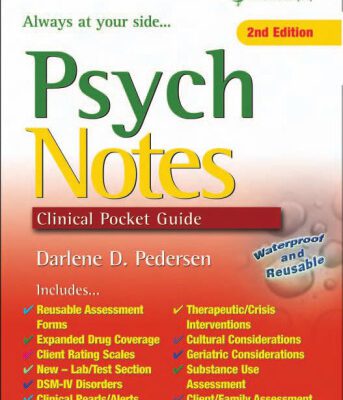 خرید و دانلود نسخه کامل کتاب PsychNotes: Clinical Pocket Guide, 2nd Edition