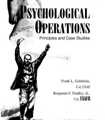 خرید و دانلود نسخه کامل کتاب Psychological Operations: Principles and Case Studies
