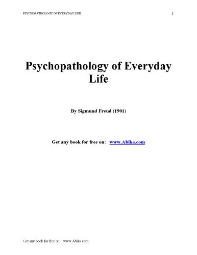 خرید و دانلود نسخه کامل کتاب Psychopathology Of Everyday Life_68ccc44422064.jpeg خرید و دانلود نسخه کامل کتاب Psychopathology Of Everyday Life