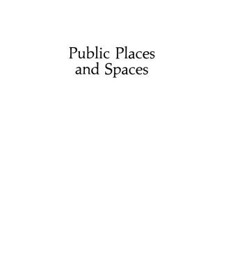 خرید و دانلود نسخه کامل کتاب Public Places and Spaces