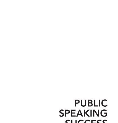 خرید و دانلود نسخه کامل کتاب Public Speaking Success in 20 Minutes a Day (Skill Builders)