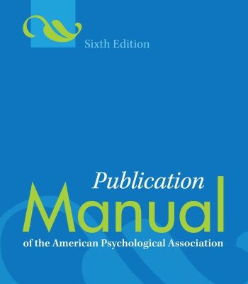 خرید و دانلود نسخه کامل کتاب Publication Manual of the American Psychological Association