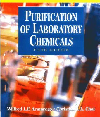 خرید و دانلود نسخه کامل کتاب purification of laboratory chemicals