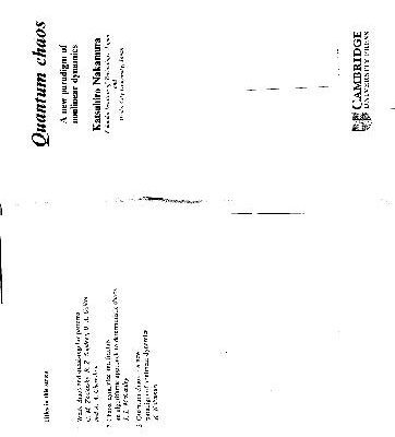 خرید و دانلود نسخه کامل کتاب qauntum chaos, a new paradigm of nonlinear dynamics