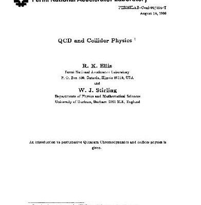 خرید و دانلود نسخه کامل کتاب QCD and collider physics