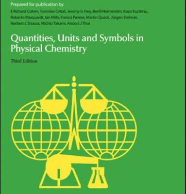 خرید و دانلود نسخه کامل کتاب Quantities, units, and symbols in physical chemistry