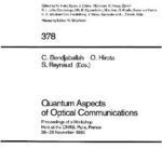 خرید و دانلود نسخه کامل کتاب Quantum Aspects of Optical Communications