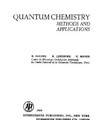 خرید و دانلود نسخه کامل کتاب Quantum chemistry: Methods and applications