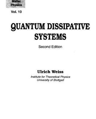 خرید و دانلود نسخه کامل کتاب Quantum Dissipative Systems