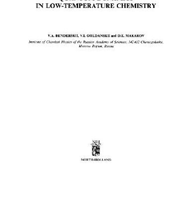 خرید و دانلود نسخه کامل کتاب Quantum dynamics in low-temperature chemistry