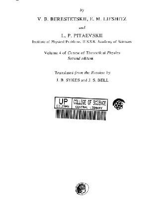 خرید و دانلود نسخه کامل کتاب Quantum Electrodynamics