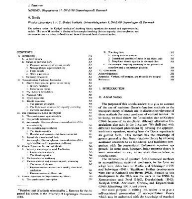 خرید و دانلود نسخه کامل کتاب Quantum Field-theoretical Methods in Transport Theory of Metals