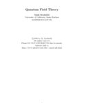 خرید و دانلود نسخه کامل کتاب Quantum Field Theory