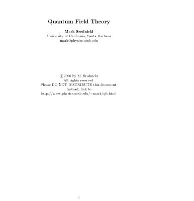 خرید و دانلود نسخه کامل کتاب Quantum Field Theory