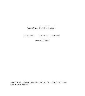 خرید و دانلود نسخه کامل کتاب Quantum field theory