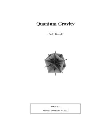 خرید و دانلود نسخه کامل کتاب Quantum gravity