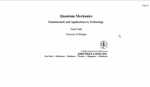 خرید و دانلود نسخه کامل کتاب Quantum Mechanics – Fundamentals and Applications to Technology_68bdd92c11ffd.jpeg خرید و دانلود نسخه کامل کتاب Quantum Mechanics – Fundamentals and Applications to Technology