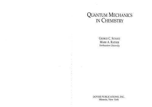 خرید و دانلود نسخه کامل کتاب Quantum Mechanics In Chemistry_68bd2b291b4ca.jpeg خرید و دانلود نسخه کامل کتاب Quantum Mechanics In Chemistry