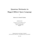 خرید و دانلود نسخه کامل کتاب Quantum Mechanics in Rigged Hilbert Space Language