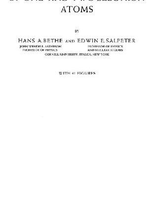 خرید و دانلود نسخه کامل کتاب Quantum mechanics of one-and two-electron atoms