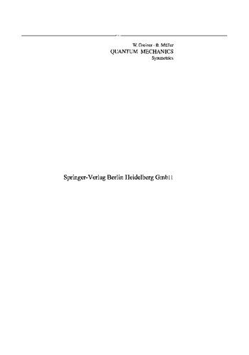 خرید و دانلود نسخه کامل کتاب Quantum Mechanics – Symmetries_68bd1d89c895d.jpeg خرید و دانلود نسخه کامل کتاب Quantum Mechanics – Symmetries