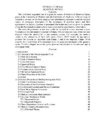 خرید و دانلود نسخه کامل کتاب Quantum optics