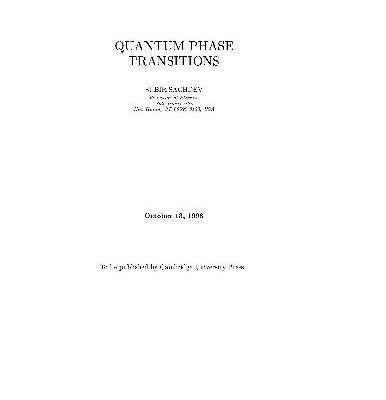 خرید و دانلود نسخه کامل کتاب Quantum Phase Transitions