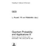 خرید و دانلود نسخه کامل کتاب Quantum Probability and Applications III: Proceedings of a Conference Held in Oberwolfach, Frg, January 25-31, 1987