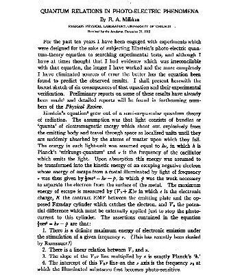 خرید و دانلود نسخه کامل کتاب Quantum Relations in Photo-Electric Phenomena (1915)(en)(6s)