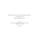 خرید و دانلود نسخه کامل کتاب Quantum Theory, Groups and Representations: An Introduction