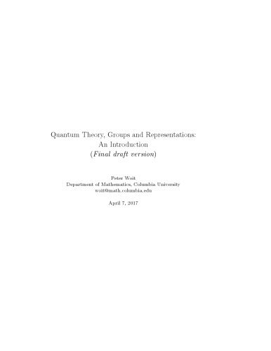 خرید و دانلود نسخه کامل کتاب Quantum Theory, Groups and Representations: An Introduction_68bd32b3d199a.jpeg خرید و دانلود نسخه کامل کتاب Quantum Theory, Groups and Representations: An Introduction