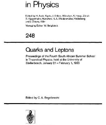 خرید و دانلود نسخه کامل کتاب Quarks and Leptons