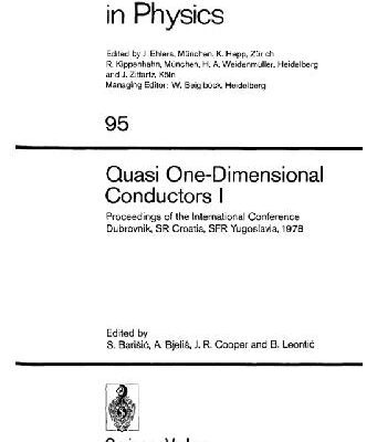 خرید و دانلود نسخه کامل کتاب Quasi One-Dimensional Conductors I