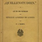 خرید و دانلود نسخه کامل کتاب “Quellenstudien” Alte und neue Culturbilder [Kulturbilder] von Österreichs Alpenbädern und Alpenseen