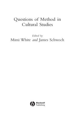 خرید و دانلود نسخه کامل کتاب Questions of Method in Cultural Studies_68ce77b7a48aa.jpeg خرید و دانلود نسخه کامل کتاب Questions of Method in Cultural Studies