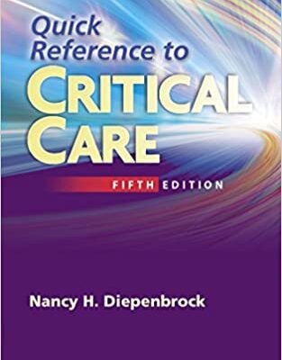 خرید و دانلود نسخه کامل کتاب Quick Reference to Critical Care (5th Edition) –  +  Pdf