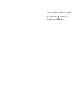 خرید و دانلود نسخه کامل کتاب Radiative Transfer in Coupled Environmental Systems: An Introduction to Forward and Inverse Modeling