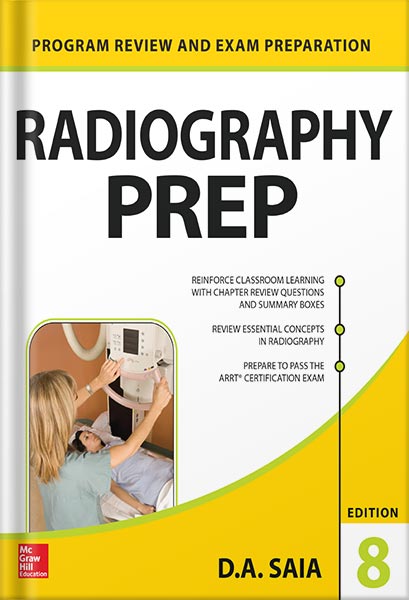 خرید و دانلود نسخه کامل کتاب Radiography PREP (Program Review and Exam Preparation), 8th Edition (Lange) by D.A. Saia_68c11fa67c6bf.jpeg خرید و دانلود نسخه کامل کتاب Radiography PREP (Program Review and Exam Preparation), 8th Edition (Lange) by D.A. Saia