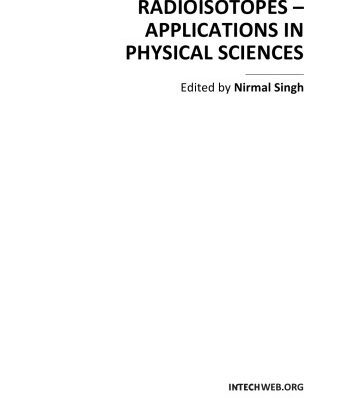 خرید و دانلود نسخه کامل کتاب Radioisotopes – application in physical sciences