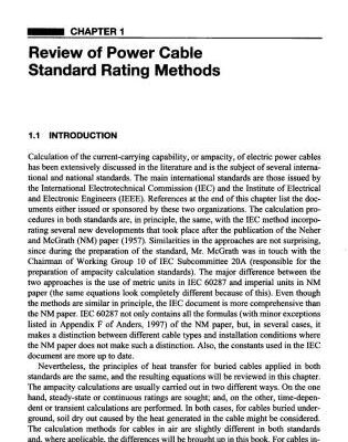 خرید و دانلود نسخه کامل کتاب Rating of Electric Power Cables in Unfavorable Thermal Environment – George J Anders