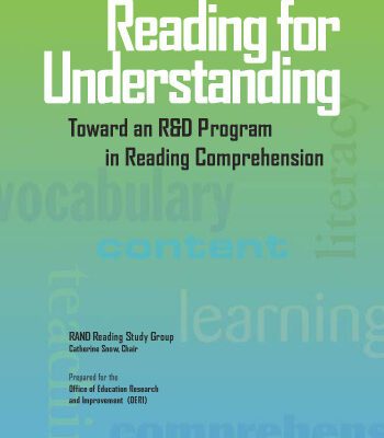 خرید و دانلود نسخه کامل کتاب Reading for Understanding : Toward an R & D Program in Reading Comprehension
