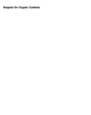 خرید و دانلود نسخه کامل کتاب Reagents for Organic Synthesis