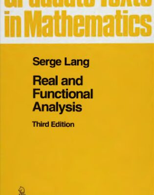 خرید و دانلود نسخه کامل کتاب Real and Functional Analysis