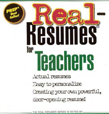 خرید و دانلود نسخه کامل کتاب Real-Resumes for Teachers