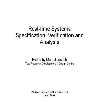 خرید و دانلود نسخه کامل کتاب Real-time systems: specification, verification, and analysis