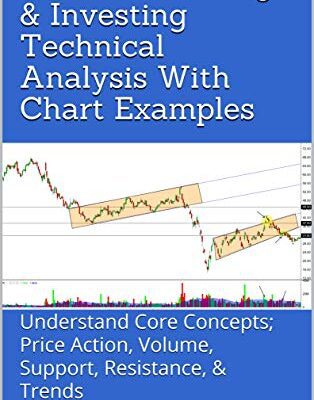 خرید و دانلود نسخه کامل کتاب Realistic Trading & Investing Technical Analysis With Chart Examples: Understand Core Concepts; Price Action, Volume, Support, Resistance, & Trends [2020] –  +  pdf
