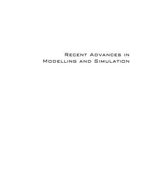 خرید و دانلود نسخه کامل کتاب Recent Advances in Modelling and Simulation