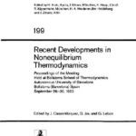 خرید و دانلود نسخه کامل کتاب Recent Developments in Nonequilibrium Thermodynamics
