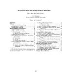 خرید و دانلود نسخه کامل کتاب Recent Work in the Field of High Pressures